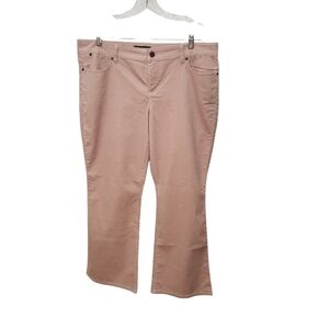 NWT Talbots Light‎ Pink Corduroy Pants  Size 16P